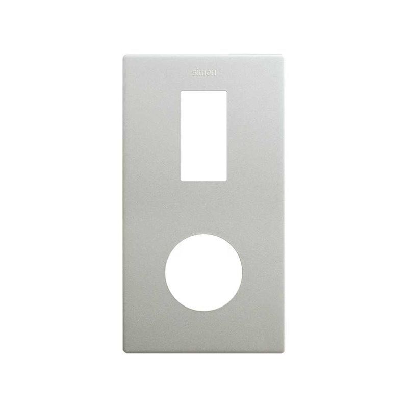 SIMON 270 | Minimum aesthetic frame 2 plug elements + narrow aluminum module 27192620-093