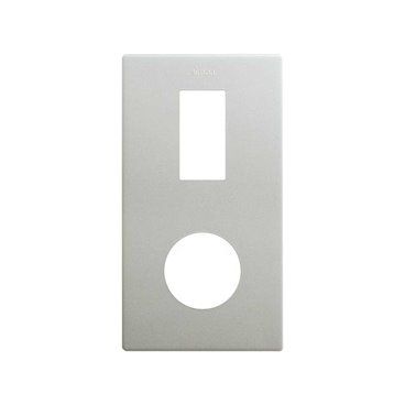 SIMON 270 | Cadre esthétique minimum 2 éléments de prise + module aluminium étroit 27192620-093