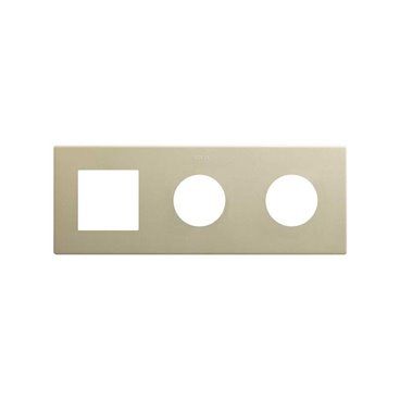 SIMON 270 | Minimaler ästhetischer Rahmen 3 Elemente 2 Stecker + Cava-Modul 27193630-094