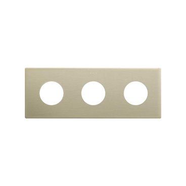 SIMON 270 | Minimal aesthetic frame for outlets with 3 cava elements 27110630-094