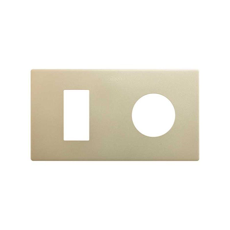 SIMON 270 | Minimum aesthetic frame 2 plug elements + narrow module cava 27191620-094