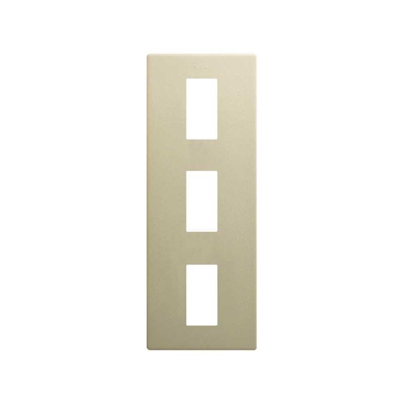 SIMON 270 | Cornice estetica minimal verticale con 3 elementi cava 27111630-094
