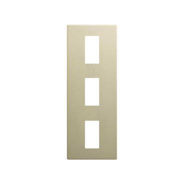SIMON 270 | Cornice estetica minimal verticale con 3 elementi cava 27111630-094