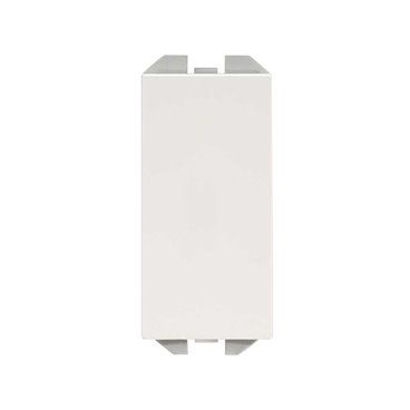 SIMON 270 | Placa ciega estrecho blanco 20001800-090