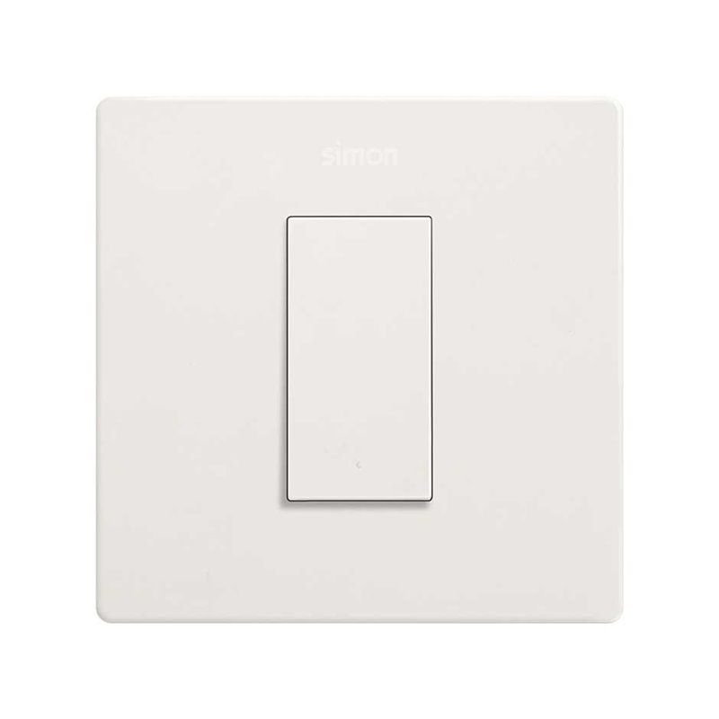SIMON 270 | Kit monoblock conmutador 10AX IP44 blanco 20000951-090