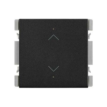 SIMON 270 | Matte black iO blind switch 21000333-098