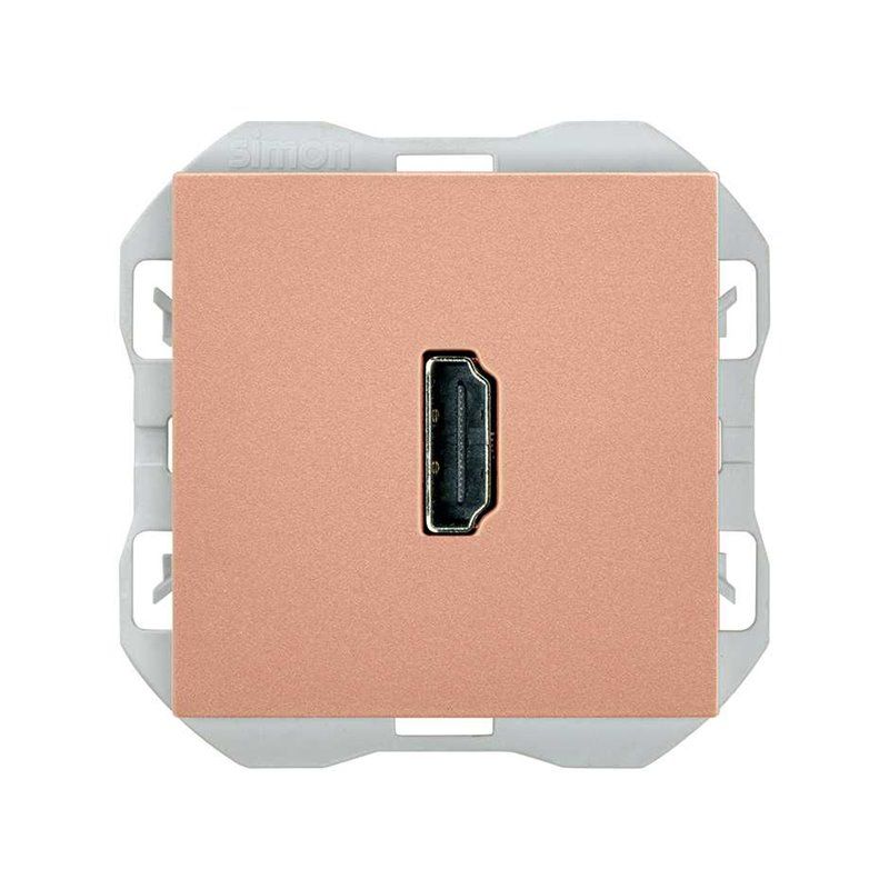 SIMON 270 | Conector HDMI H-H bronce 20000094-091