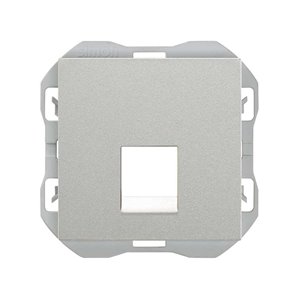SIMON 270 | Tapa RJ45 sin conector aluminio 20000087-093