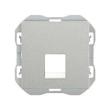 SIMON 270 | Tapa RJ45 sin conector aluminio 20000087-093