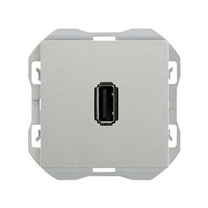 SIMON 270 | USB data connector type A aluminum 20000090-093