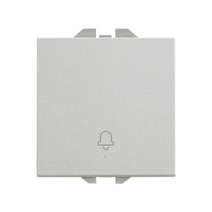 SIMON 270 | 10A aluminum bell engraved pushbutton 20000152-093