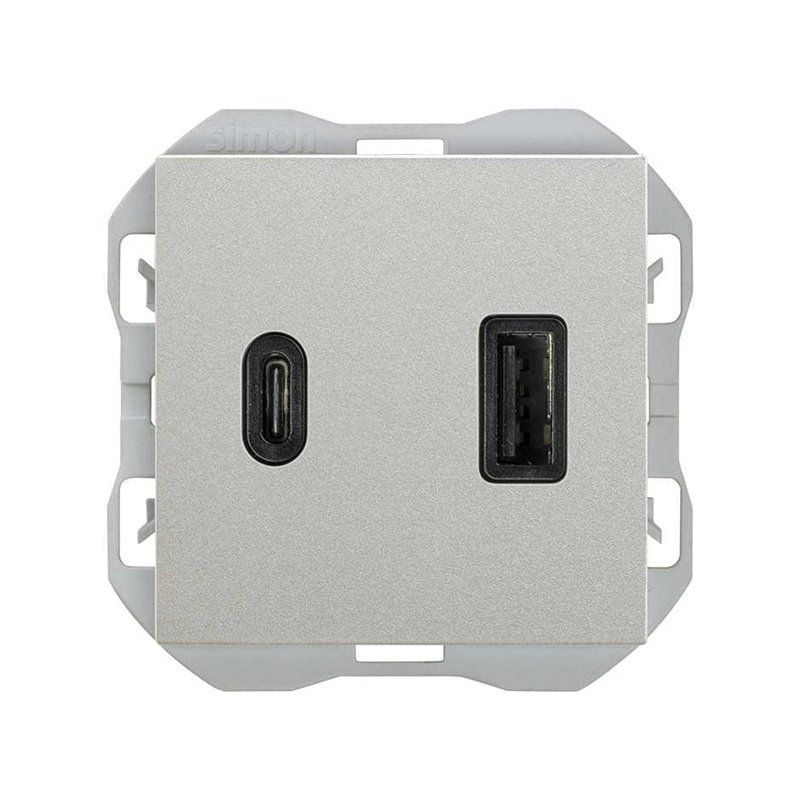 SIMÃO 270 | Carregador USB duplo A + C 3.1A...