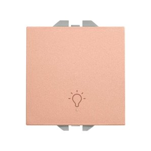 SIMON 270 | 10A copper pushbutton with light engraving 20000151-091