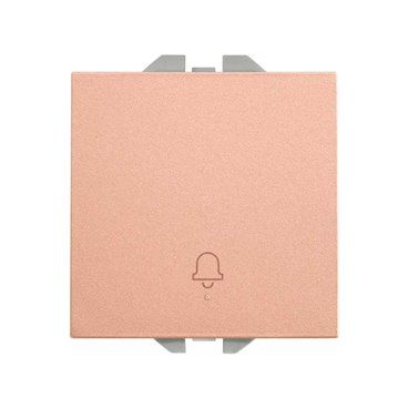 SIMON 270 | 10A copper bell engraved pushbutton 20000152-091