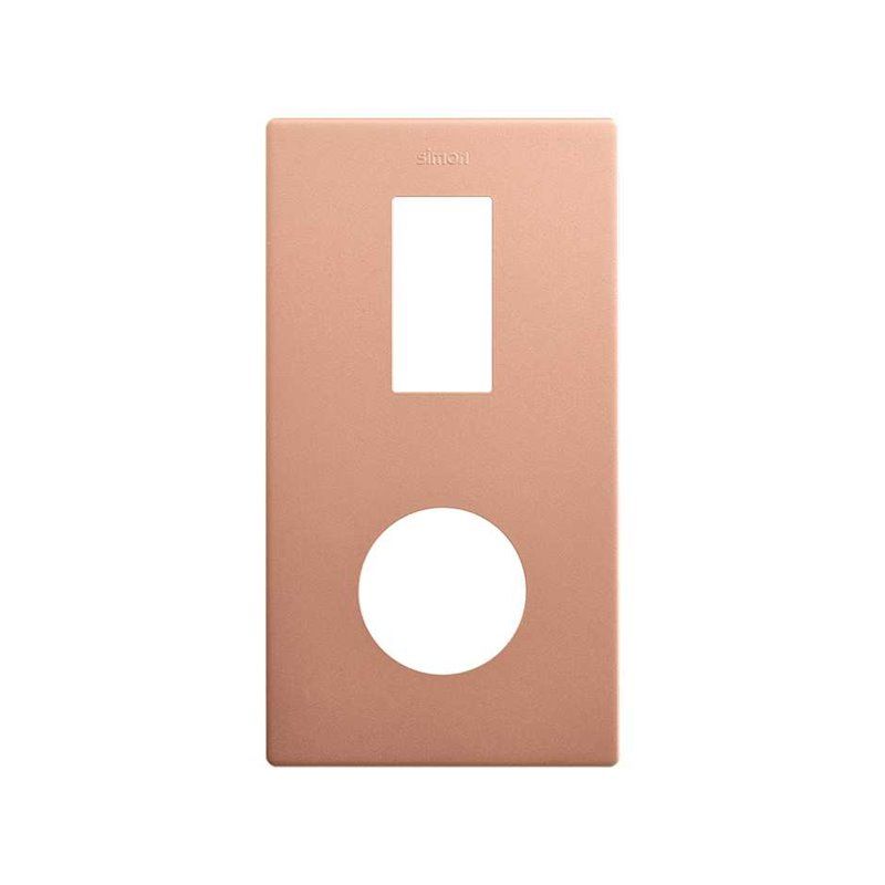 SIMON 270 | Cornice estetica minima 2 elementi plug + modulo stretto in rame 27192 620-091
