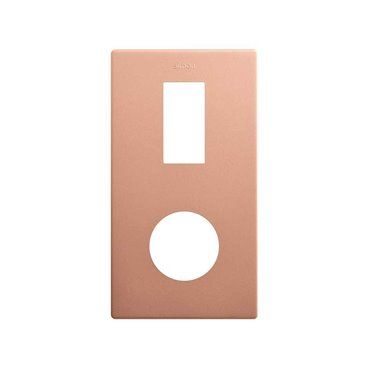 SIMON 270 | Cornice estetica minima 2 elementi plug + modulo stretto in rame 27192 620-091