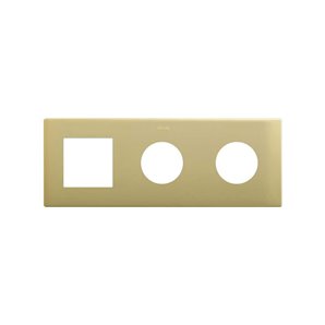 SIMON 270 | Minimum aesthetic frame 3 elements 2 plugs + copper module 27193630-091