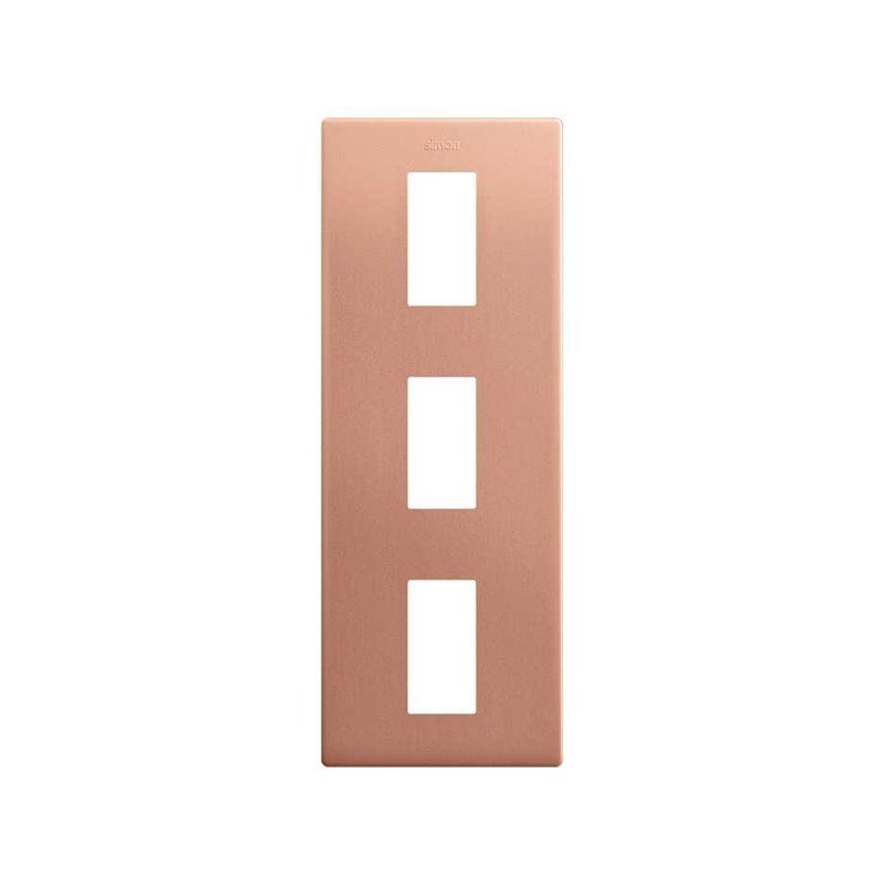 SIMÃO 270 | Moldura estética mínima vertical com 3 elementos de cobre 27111630-091