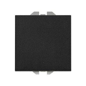 SIMON 270 | Pushbutton switch 10 AX matt black 20000101-098