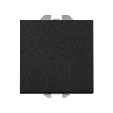 SIMON 270 | Interruttore a pulsante 10 AX nero opaco 20000101-098