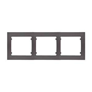IRIS PLUS | Frame 3 horizontal elements anthracite cosso BJC 18013-AC