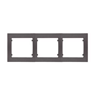 ÍRIS MAIS | Moldura 3 elementos horizontais antracite cosso BJC 18013-AC