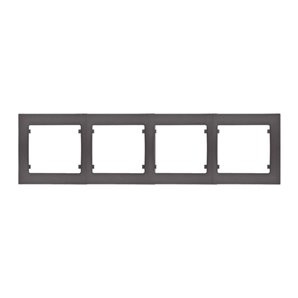 IRIS PLUS | Frame 4 horizontal elements anthracite cosso BJC 18014-AC