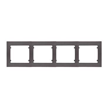 ÍRIS MAIS | Moldura 4 elementos horizontais antracite cosso BJC 18014-AC