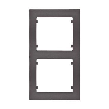 IRIS PLUS | Cadre 2 éléments verticaux anthracite cosso BJC 18112-AC