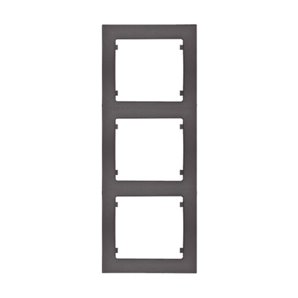 IRIS PLUS | Frame 3 vertical elements anthracite cosso BJC 18113-AC