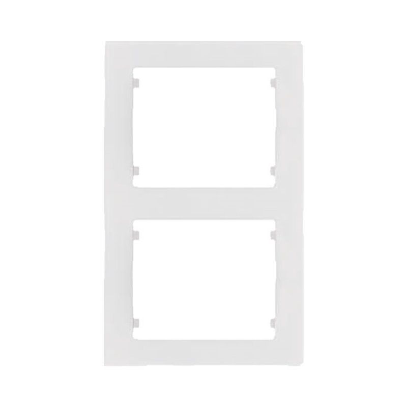 IRIS PLUS | Frame 2 vertical elements white BJC 18112