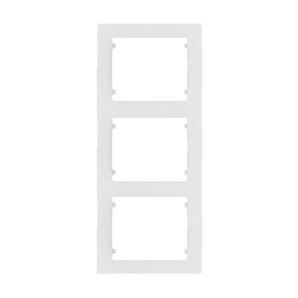 IRIS PLUS | Cornice verticale bianca 3 elementi BJC 18113