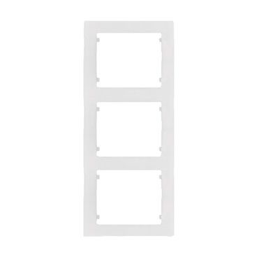IRIS PLUS | White vertical frame 3 elements BJC 18113
