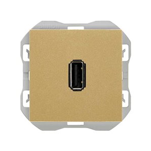SIMON 270 | USB data connector type A gold 20000090-095