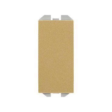 SIMON 270 | Placa ciega estrecho oro 20001800-095