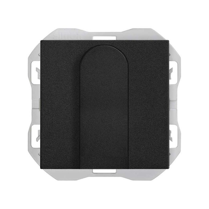 SIMON 270 | Salida cables negro mate 20000801-098