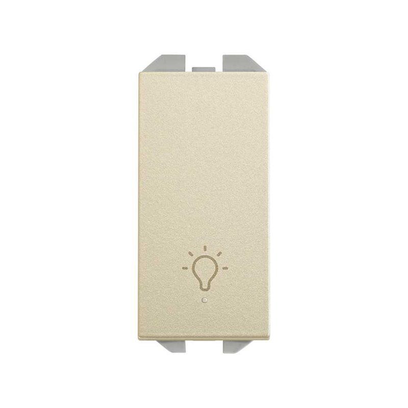 SIMON 270 | Bouton poussoir avec gravure légère 10A et module étroit de cava 20001151-094
