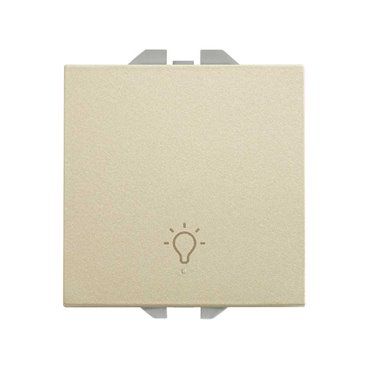 SIMON 270 | 10A cava light engraved pushbutton 20000151-094