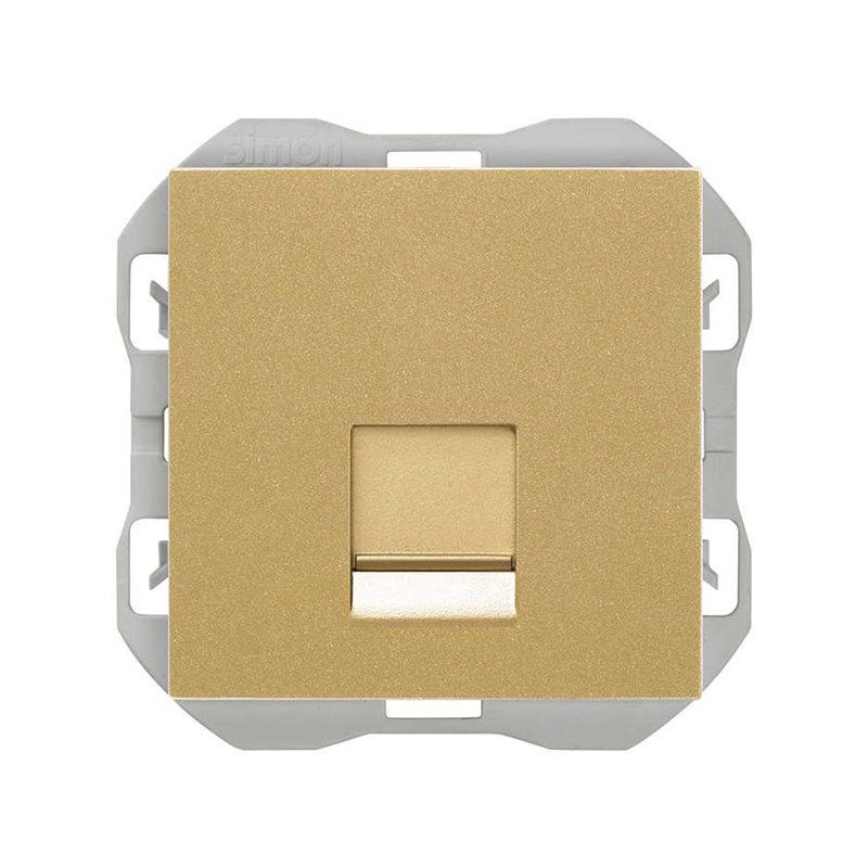 SIMÃO 270 | Tampa RJ45 com conector dourado...