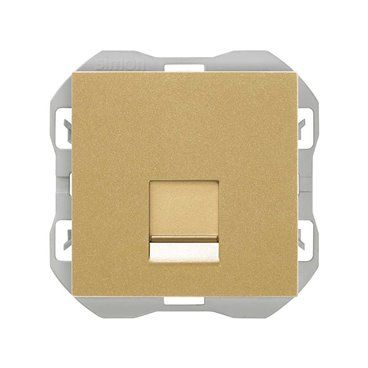 SIMON 270 | Tapa RJ45 con conector oro 20000187-095