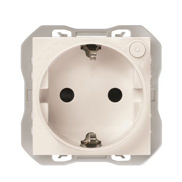 SIMÃO 270 | Soquete Schuko iO branco 21000432-090