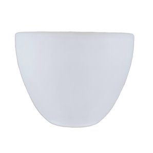Abajur de vidro CHUPITO fosco 8x6,5cm abertura 3cm