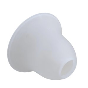 Tulipa de cristal Carla 8x11cm mate boca 3cm LTDE 1.5030.001 2