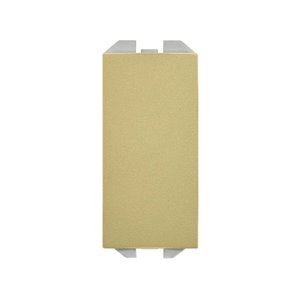 SIMON 270 | Placa ciega estrecho bronce 20001800-097