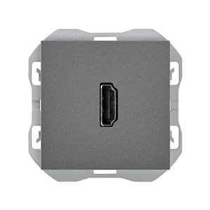 SIMON 270 | HDMI connector HH titanium 20000094-096