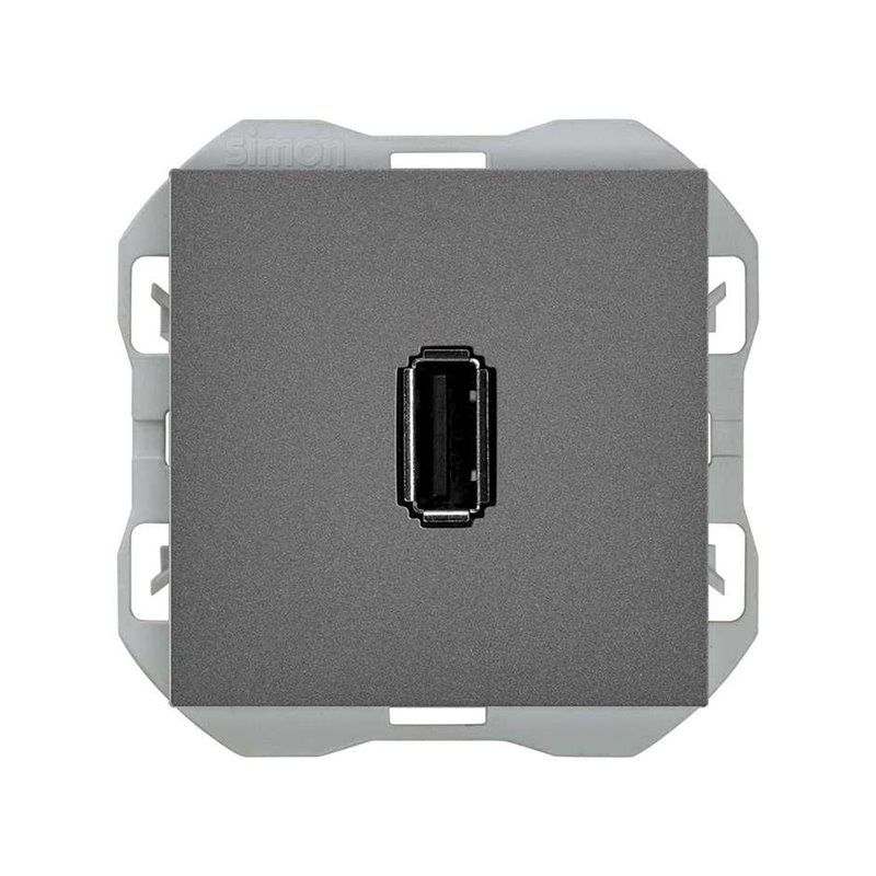 SIMON 270 | USB data connector type A titanium 20000090-096
