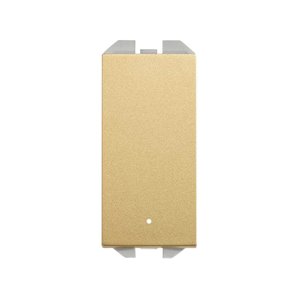 SIMON 270 | Illuminated switch 10 AX narrow gold 20001204-095