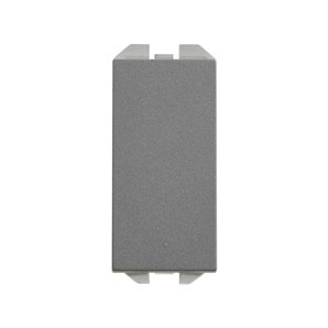 SIMON 270 | Push Button 10 AX Narrow Titanium 20001 101-096
