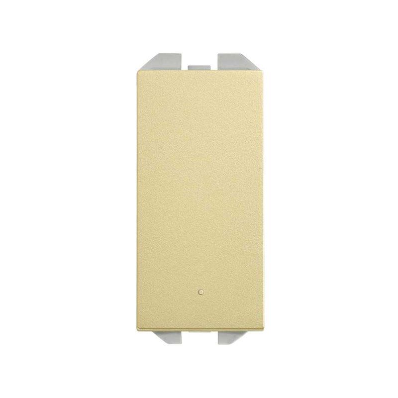 SIMON 270 | Push Button 10 AX Narrow Bronze 20001101-097