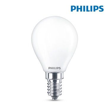 BOMBILLA ESFERICA LED E14 6,5W 806Lm 6.500k LUZ FRIA PHILIPS